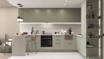 Тренды и новые цвета в дизайне современных кухонь в 2023 году в Емельяново - emelyanovo.mebel54.com | фото