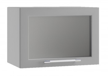 Гарда ПГС 500 шкаф верхний горизонтальный со стеклом Белый в Емельяново - emelyanovo.mebel54.com | фото
