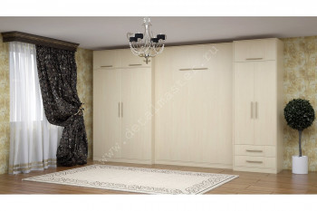 Комплект мебели со шкаф-кроватью трансформер Ратмир в Емельяново - emelyanovo.mebel54.com | фото