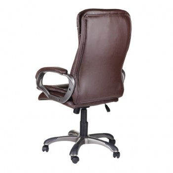 Кресло офисное BRABIX Omega EX-589 (коричневое) в Емельяново - emelyanovo.mebel54.com | фото