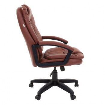 Кресло офисное BRABIX Trend EX-568 (коричневый) в Емельяново - emelyanovo.mebel54.com | фото