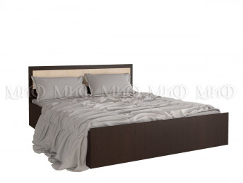 Кровать 1,4 Фиеста (Венге/Дуб беленый) в Емельяново - emelyanovo.mebel54.com | фото
