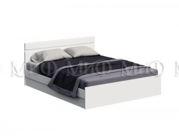 Кровать Нэнси New 1,4м (Белый/белый глянец) в Емельяново - emelyanovo.mebel54.com | фото