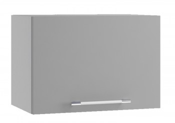 Лофт ПГ 500 шкаф верхний горизонтальный (Штукатурка белая/корпус Серый) в Емельяново - emelyanovo.mebel54.com | фото