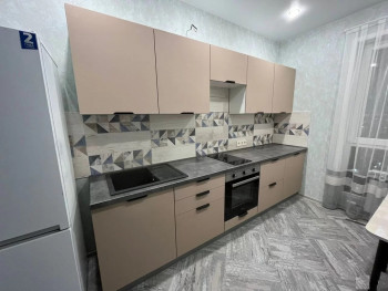 Модульная кухня Норд 2,5 м (Софт какао/Белый) в Емельяново - emelyanovo.mebel54.com | фото