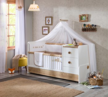 NATURA BABY Детская кровать-трансформер 2 20.31.1016.00 в Емельяново - emelyanovo.mebel54.com | фото