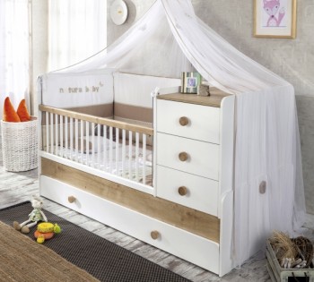 NATURA BABY Детская кровать-трансформер 20.31.1015.00 в Емельяново - emelyanovo.mebel54.com | фото