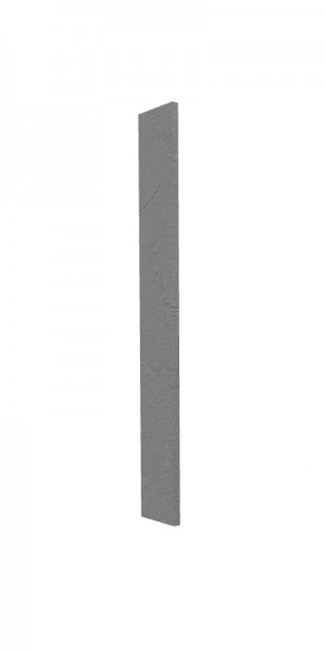 Панель торцевая (для шкафа верхнего торцевого высокого) ВПТ 400 Лофт (Штукатурка серая) в Емельяново - emelyanovo.mebel54.com | фото