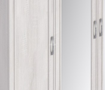 Шкаф 4-х дверный СБ-2389 Флоренция (Дуб Сонома Белый) в Емельяново - emelyanovo.mebel54.com | фото