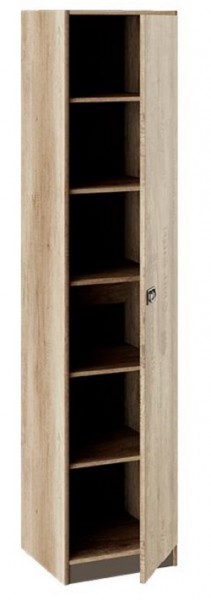 Шкаф для белья «Пилигрим» (Дуб Каньон светлый, Фон серый) в Емельяново - emelyanovo.mebel54.com | фото